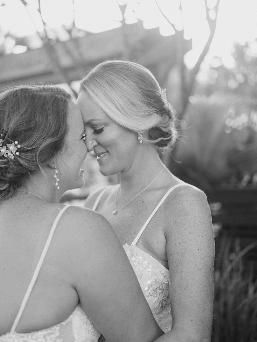 lesbian couple getting married