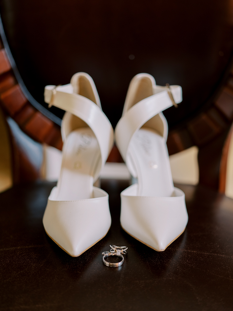 Bridal Shoes and Wedding Rings